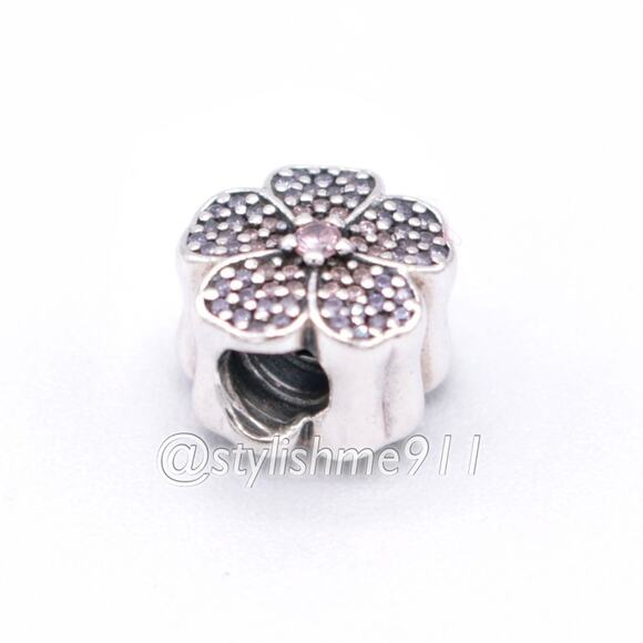 Authentic PANDORA Sparkling Primrose Charm - 791481PCZ - Picture 9 of 11